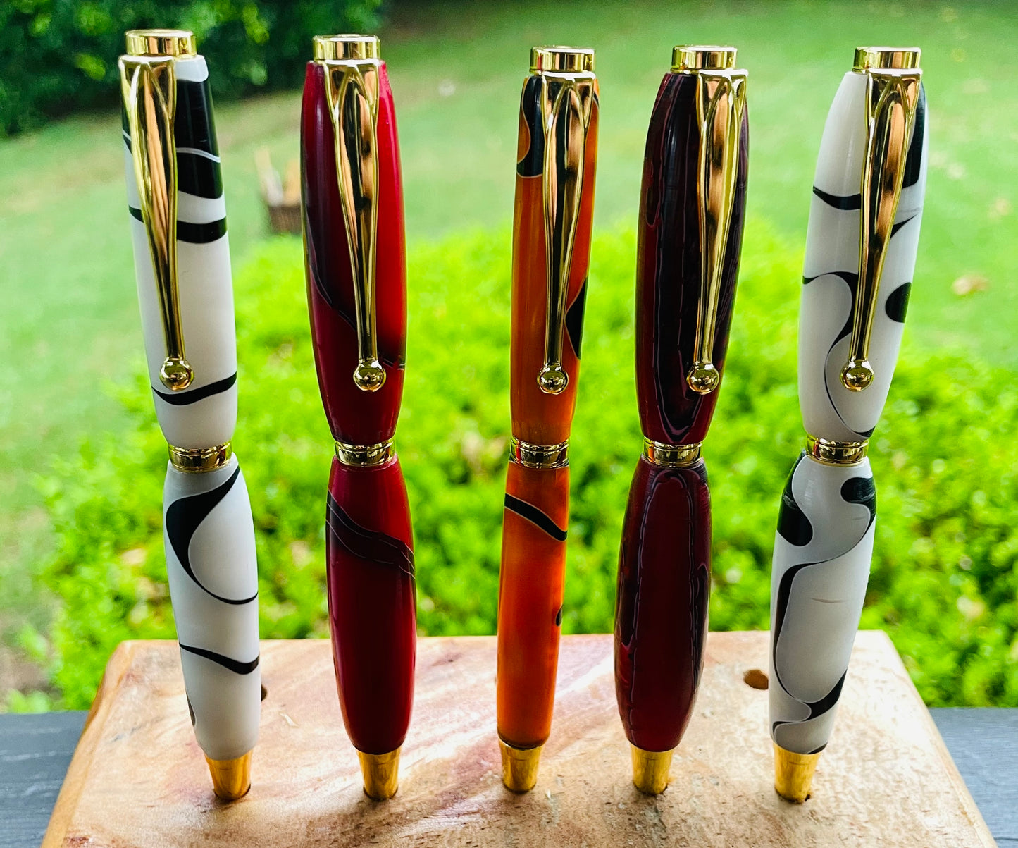 Hand Crafted - Turned Pens Acrylic - Various Styles - MADE TO ORDER