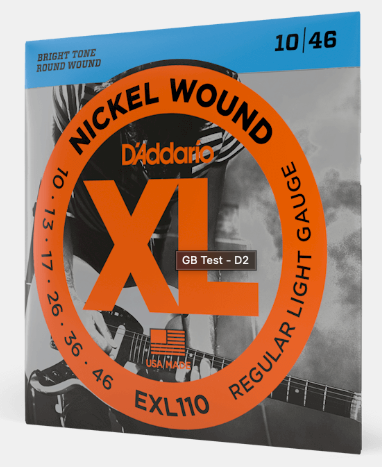 Genuine D'Addario - EXL110 XL - Nickel Wound - Regular Light Electric Guitar Strings 10-46