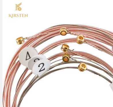 Set of Acoustic Guitar St with a 'Kirsten' brand label on a white background