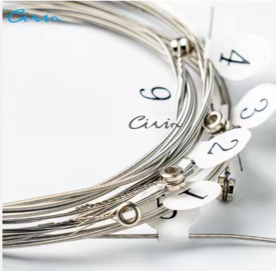 Guitar Strings with numbers on a white background, featuring the brand 'Civin'.